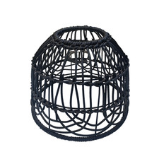 Black rattan lampshade for sale Black rattan lampshade for sale  TELFORD