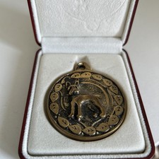 Boston terrier medallion for sale  KIDDERMINSTER
