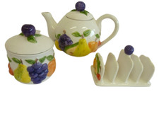 Rayware fruit embossed for sale  STAFFORD