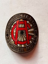 Usado, Emblema de tubo vintage mexicano HERCULES cabeça de bicicleta emblema comprar usado  Enviando para Brazil
