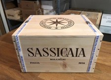 Caisse bois sassicaia d'occasion  Villefranche-sur-Mer