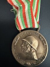 Medaglia commemorativa prima usato  Fusignano