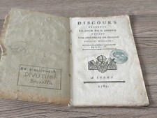 Ancien livre franc d'occasion  Expédié en France