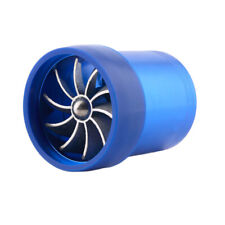Turbonator entrada de ar combustível gás economizador sistema ventilador duplo turbo 65mm ~ 74mm azul comprar usado  Enviando para Brazil