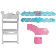 Antigo 1995 Barbie Stacie 3 em 1 beliche conjunto de jogos trilho azul mesa parte 65358 anos 90 comprar usado  Enviando para Brazil