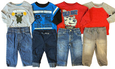 Lote de Roupas Fortes Bebê Criança Menino 12 Meses Calças Jeans Manga Longa comprar usado  Enviando para Brazil