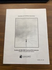Istruzioni antenna verticale usato  Spedire a Italy