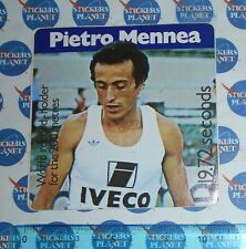 sticker pietro mennea usato sticker pietro mennea usato Italia
