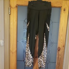 Ladies black leppard for sale  HYDE