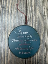 Vintage metal christmas for sale  Marion