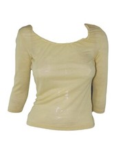 Maglia donna gialla usato  Sacile