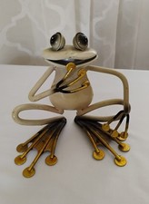 Frog figurine happy for sale  CHRISTCHURCH