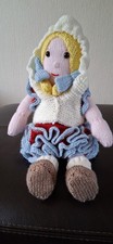 Handmade knitted doll for sale  GRAYS