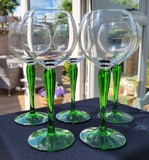 Vintage green stemmed for sale  KETTERING
