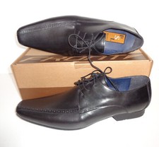 Mens black leather for sale  UK