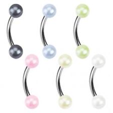Perlenoptik augenbrauenpiercin gebraucht kaufen  Crimmitschau