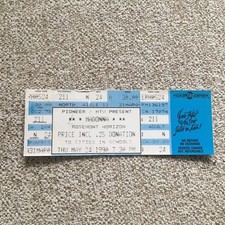 Madonna unused ticket for sale  WALSALL