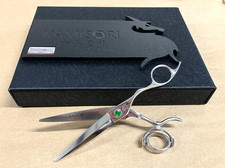 Revólver Kamisori 4.0 tesouras de corte de cabelo 6,5 polegadas giro duplo - caixa aberta comprar usado  Enviando para Brazil