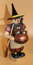 Räuchermännchen hexe 19cm gebraucht kaufen  Thalheim