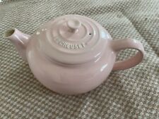 Creuset pink teapot for sale  BATLEY