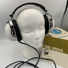 Pioneer SE-20A 8 Ohm Japão Vintage Fone de Ouvido Fone de Ouvido Estéreo Sobre a Orelha Branco comprar usado  Enviando para Brazil