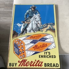 Merita bread metal for sale  Brockport