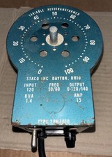 Autotransformador variável Staco 3PN1010 0-120/140V 10A 1.4 KVA comprar usado  Enviando para Brazil