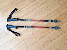 Bastones para caminar Leki Makalu Tour 145 cm - Par de equipos de senderismo segunda mano  Embacar hacia Mexico