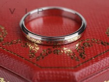 Usado, CARTIER D’AMOUR BAGUE ALLIANCE RING EHERING TRAURING PLATIN 950 PT. WEDDING BAND comprar usado  Enviando para Brazil