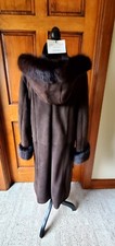 Chocolate brown shearling for sale  Ridgway