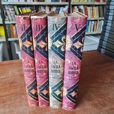 Sacra bibbia libri usato  Italia