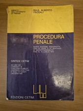 Procedura penale frosali usato  Prato