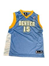 Camiseta deportiva de baloncesto Reebok NBA Authentics Denver Nuggets Carmelo Anthony juvenil LG segunda mano  Embacar hacia Argentina