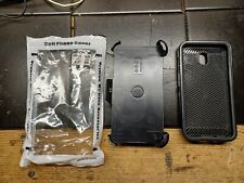 SAMSUNG GALAXY J7 STAR/REFINE SLIM ARMOR HÍBRIDO ESTOJO DE METAL ESCOVADO-PRETO/, usado comprar usado  Enviando para Brazil