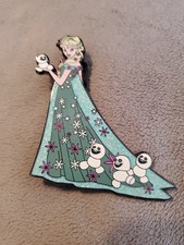 Pin Fantasia Disney - Elsa - Vestido Glitter - Frozen Snowgies  comprar usado  Enviando para Brazil