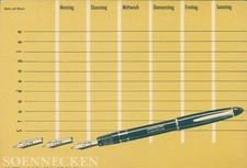 Stundenplan reklame soennecken gebraucht kaufen  Berlin