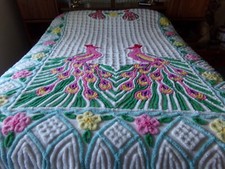 Gorgeous vintage chenille for sale  Nekoosa