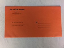 Vintage menu close for sale  Syracuse