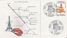 Enveloppe cheminots philatelis usato  Pinerolo