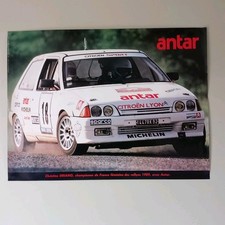 Affiche CITROEN AX .  Rallye .Christine Driano 1989 comprar usado  Enviando para Brazil