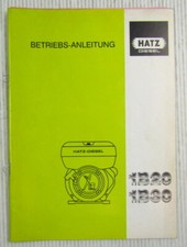 Hatz 1b20 1b30 gebraucht kaufen  Merseburg