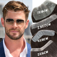 Mens toupee frontal for sale  LEICESTER