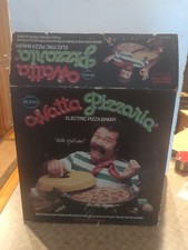 Mirro Watta Pizzaria Elétrica Pizza Baker Bancada Colheita Ouro 12"" comprar usado  Enviando para Brazil