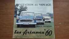 Belle brochure simca d'occasion  Vertus