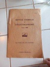 Electrophone type 3355 d'occasion  Noisy-le-Grand
