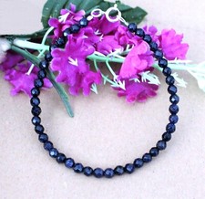 Facettierte blaufluss armband gebraucht kaufen  Norderstedt