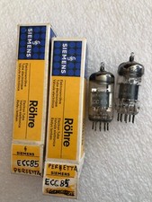 Valvole ecc85 siemens usato  Lecce