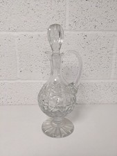Crystal claret jug for sale  THETFORD
