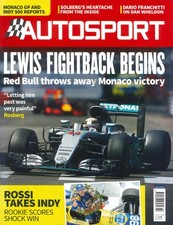 UK Autosport Magazine: Lewis Hamilton, Red Bull, F1 Monaco GP, Indy 500, 2.6.16 segunda mano  Embacar hacia Mexico