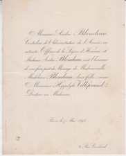 1898 faire part d'occasion  Toulouse-